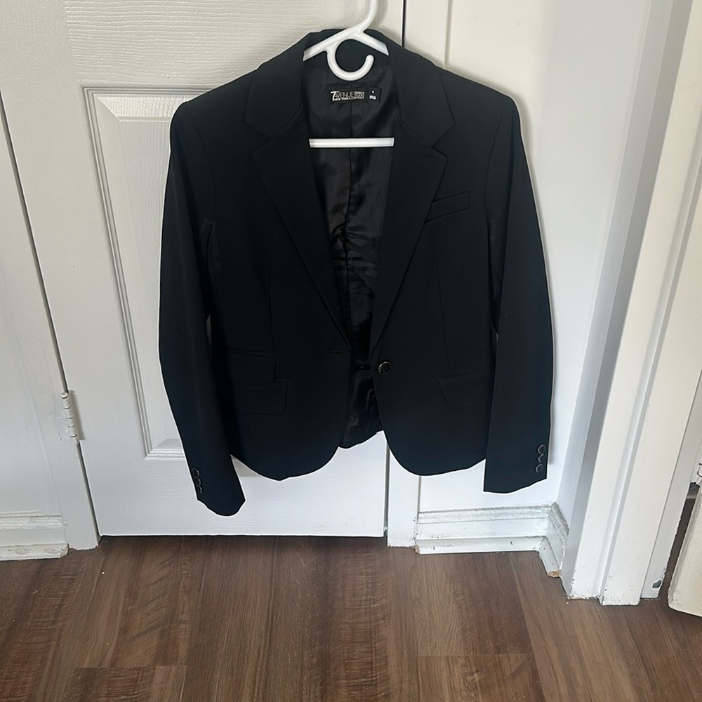 Classic Black Blazer